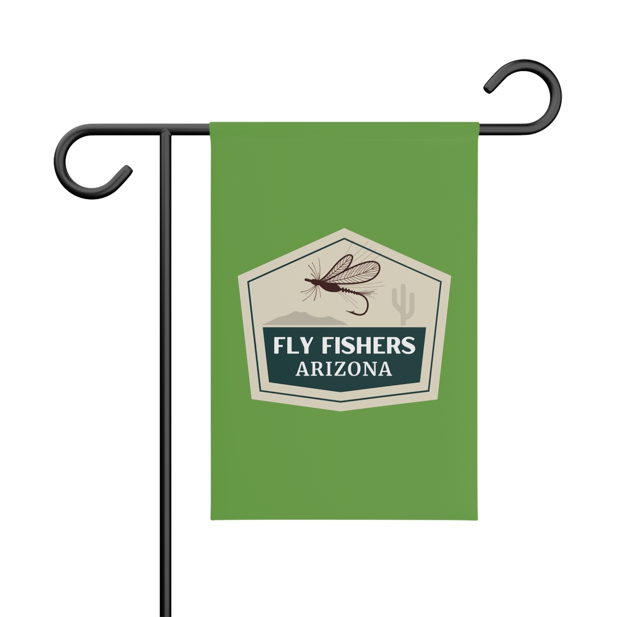 Fly Fishers Arizona Yard & Garden Banner product main image