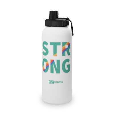 STRONG 32oz Water Bottle with Sports Lid