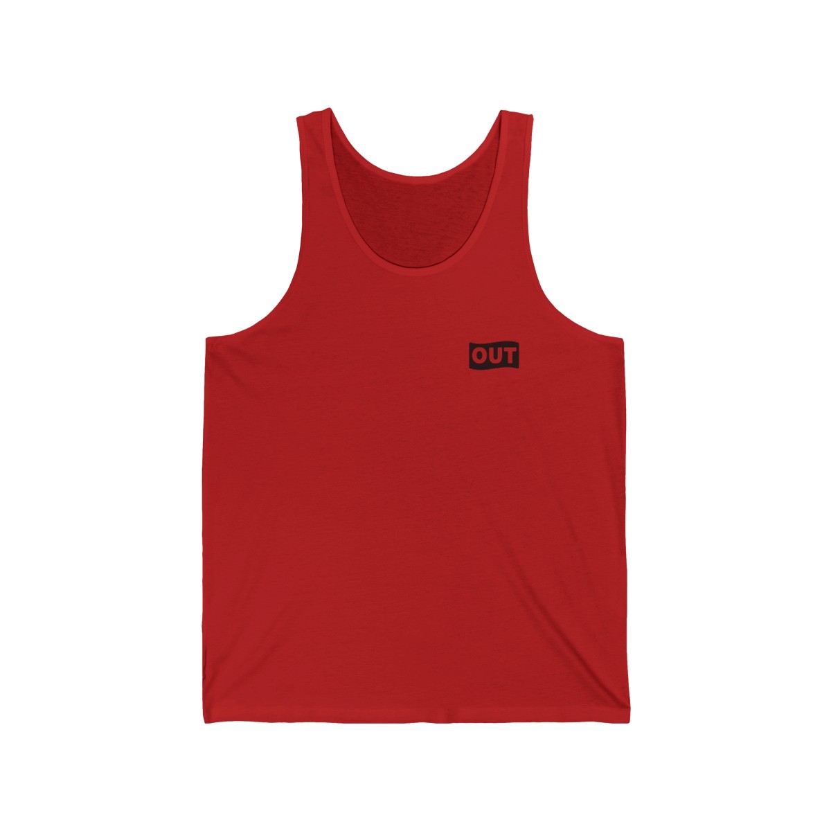 OUT Logo Bold Tank (6 colors, unisex) product main image