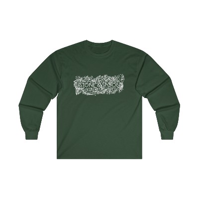 Stone & Spoon Forest Green Ultra Cotton Long Sleeve Tee