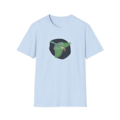 Luna Moth Unisex Softstyle T-Shirt