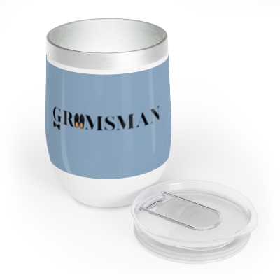 Groomsman Chill Wine Tumbler | Groomsman Gift | Wedding | Bachelor Party Gift | Gift for Groomsman