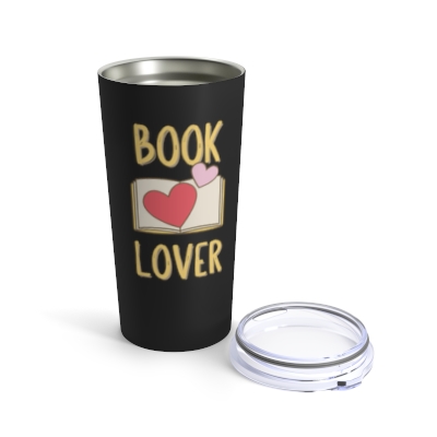 Book Lover 20oz Vacuum-Insulated Tumbler | Gift for Book Lover's Birthday, Mothers Day, Christmas, Hanukkah or Just Because