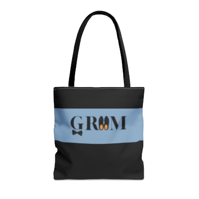 Groom Tote | Black Tote Bag | Weekender Bag | Gift for Engagement | Groom Gift | Wedding Celebration | Gift Bag for Groom 