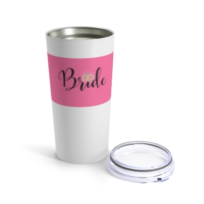 Bride 20oz Vacuum-Insulated Tumbler | Gift for the Bride for Engagement Party, Bridal Shower, Bachelorette Party or Wedding 