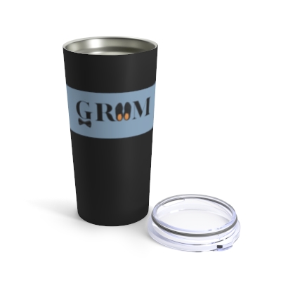 Groom 20oz Vacuum-Insulated Tumbler | Gift for the Groom for Engagement Party, Couple Shower, Wedding or his Birthday