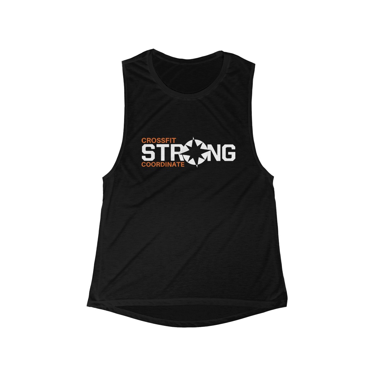 CrossFit Coordinate Strong - Women's Flowy Scoop Muscle Tank product main image