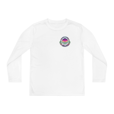 Smaller Logo Boys Youth Long Sleeve Competitor Tee