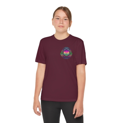 Smaller Logo Girls Youth Competitor Tee