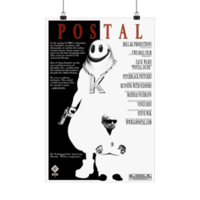 Premium Matte Poster - POSTAL Movie "Krotchy" (US)