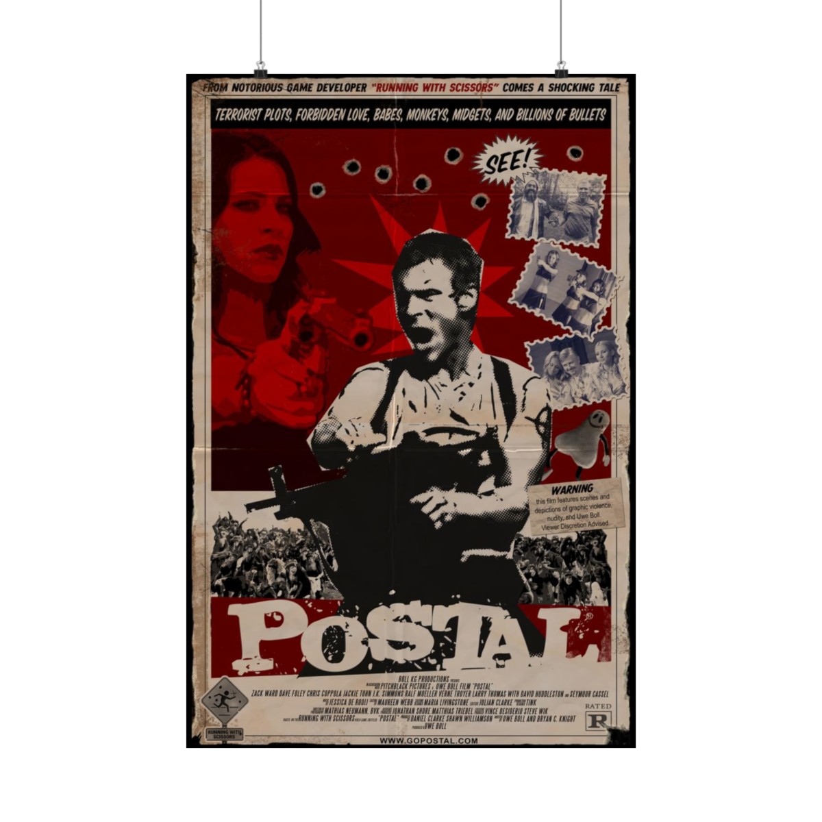 Premium Matte Poster - POSTAL Movie "Grindhouse" (US) product thumbnail image