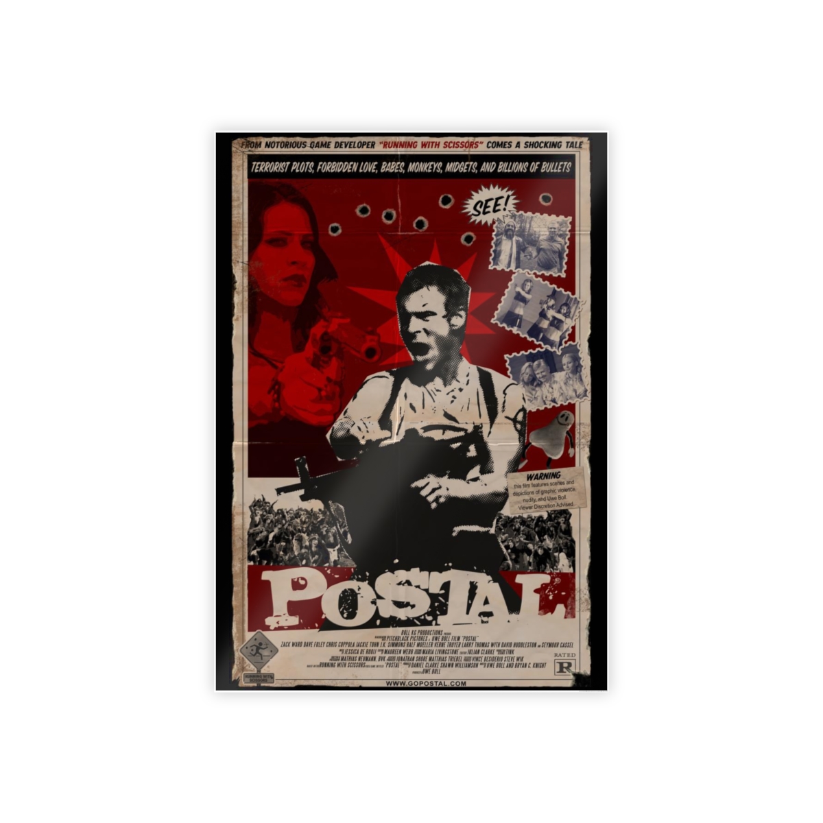 Gloss Poster - POSTAL Movie "Grindhouse" (US) product thumbnail image