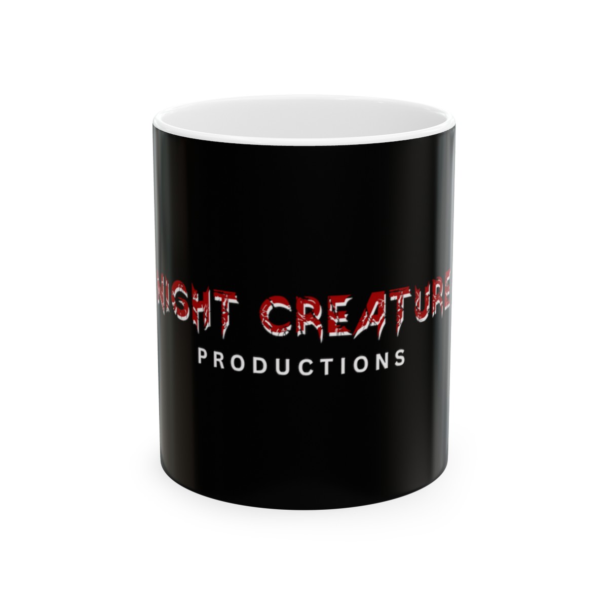 Night Creature Productions Logo Ceramic Mug 11oz product thumbnail image