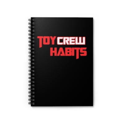Toy Habits Crew Spiral Notebook - Ruled Line