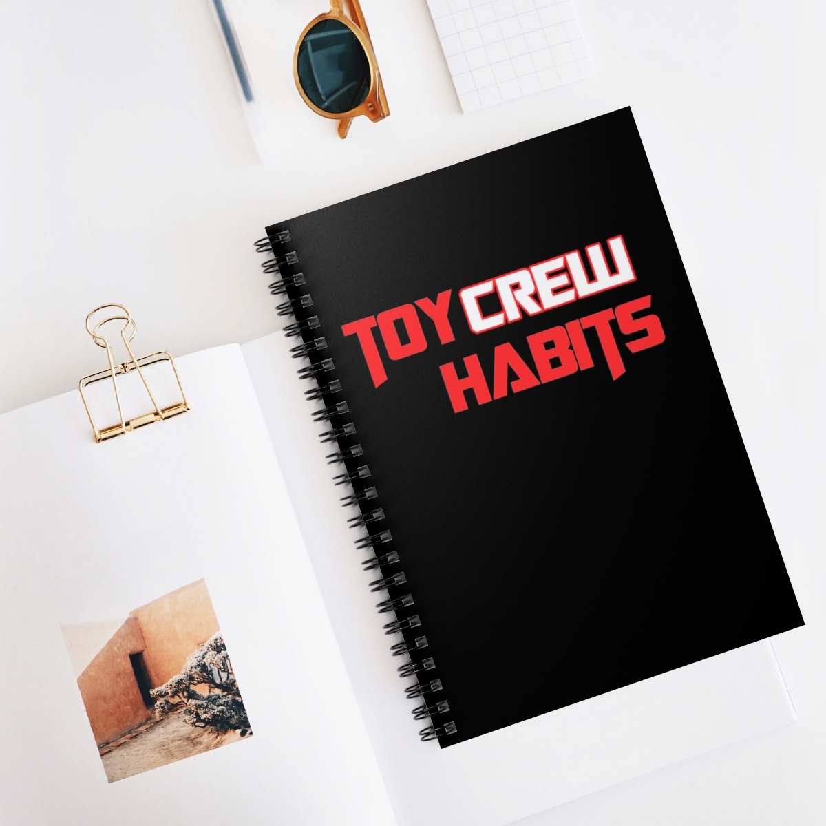 Toy Habits Crew Spiral Notebook - Ruled Line product thumbnail image