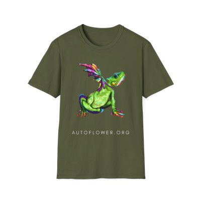 "Mossy's Dragon Frog" Softstyle T-Shirt