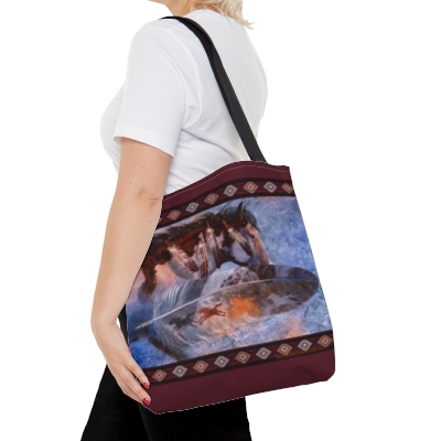 Horse Feathers - S - M - L Tote Bags