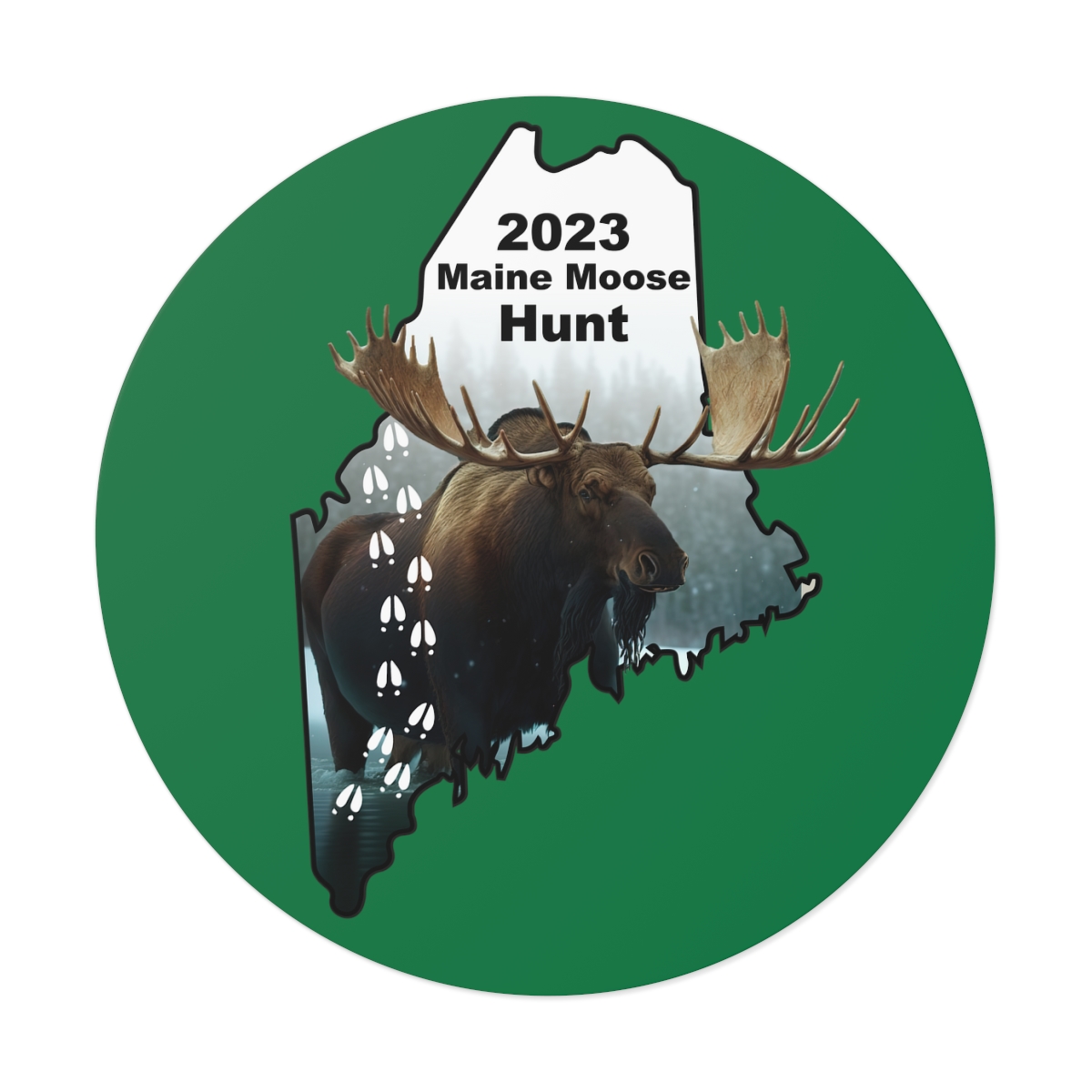 2023 Round Vinyl Stickers product main image