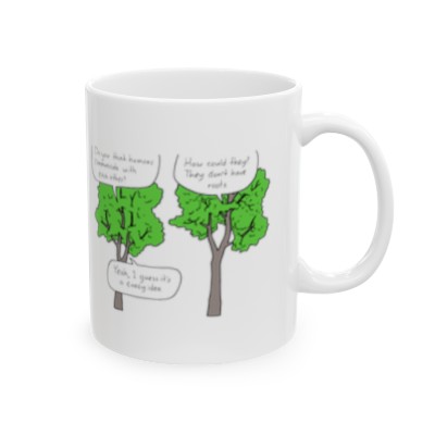 Trees Ceramic Mug 11oz