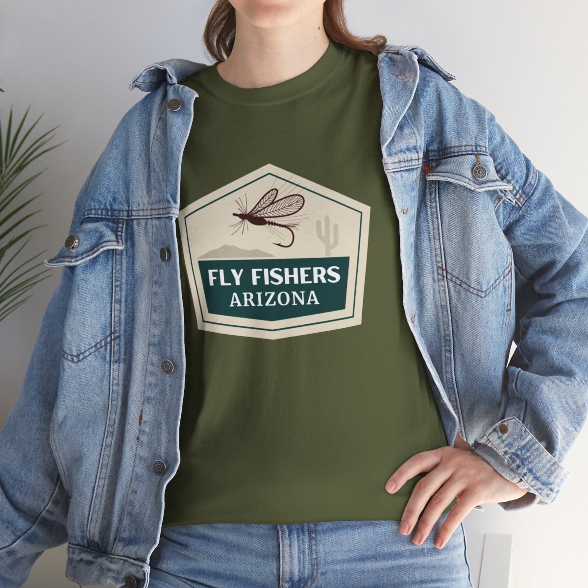Fly Fishers Arizona Unisex Heavy Cotton Tee product thumbnail image