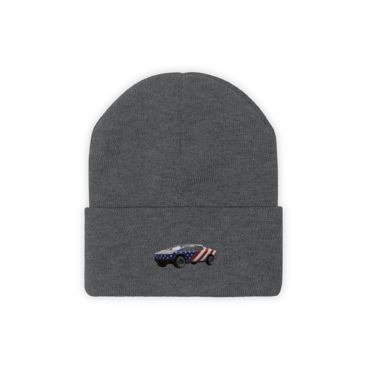 The American Cybertruck beanie product main image