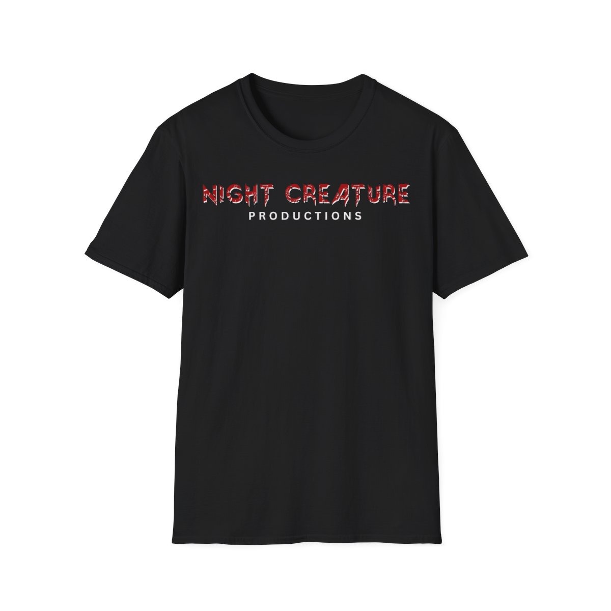 NIGHT CREATURE PRODUCTIONS LOGO Unisex Softstyle T-Shirt product thumbnail image