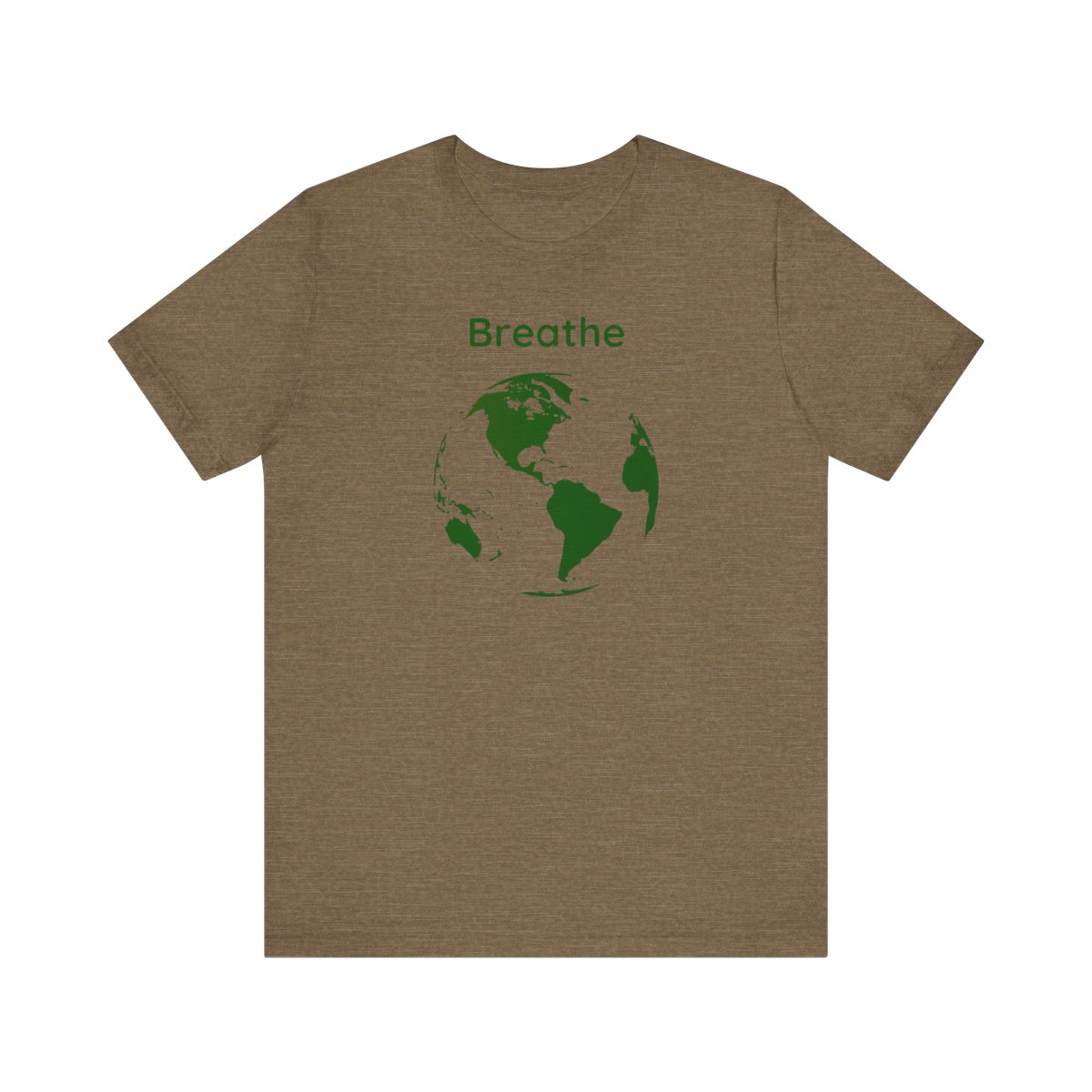 Breathe with the Earth - Unisex Jersey Short Sleeve Tee product main image