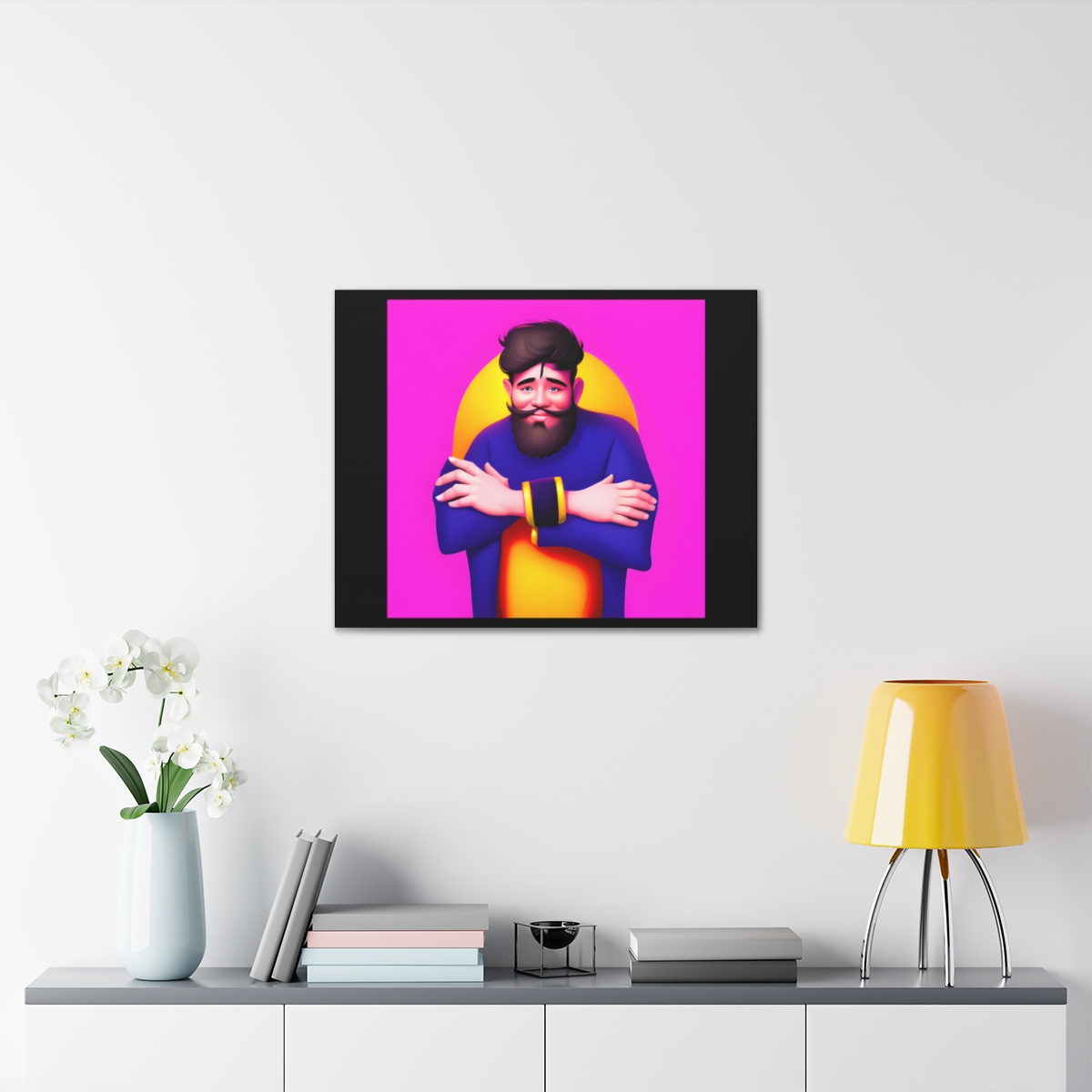 JB Face Place Series 11 Canvas Gallery Wraps product thumbnail image