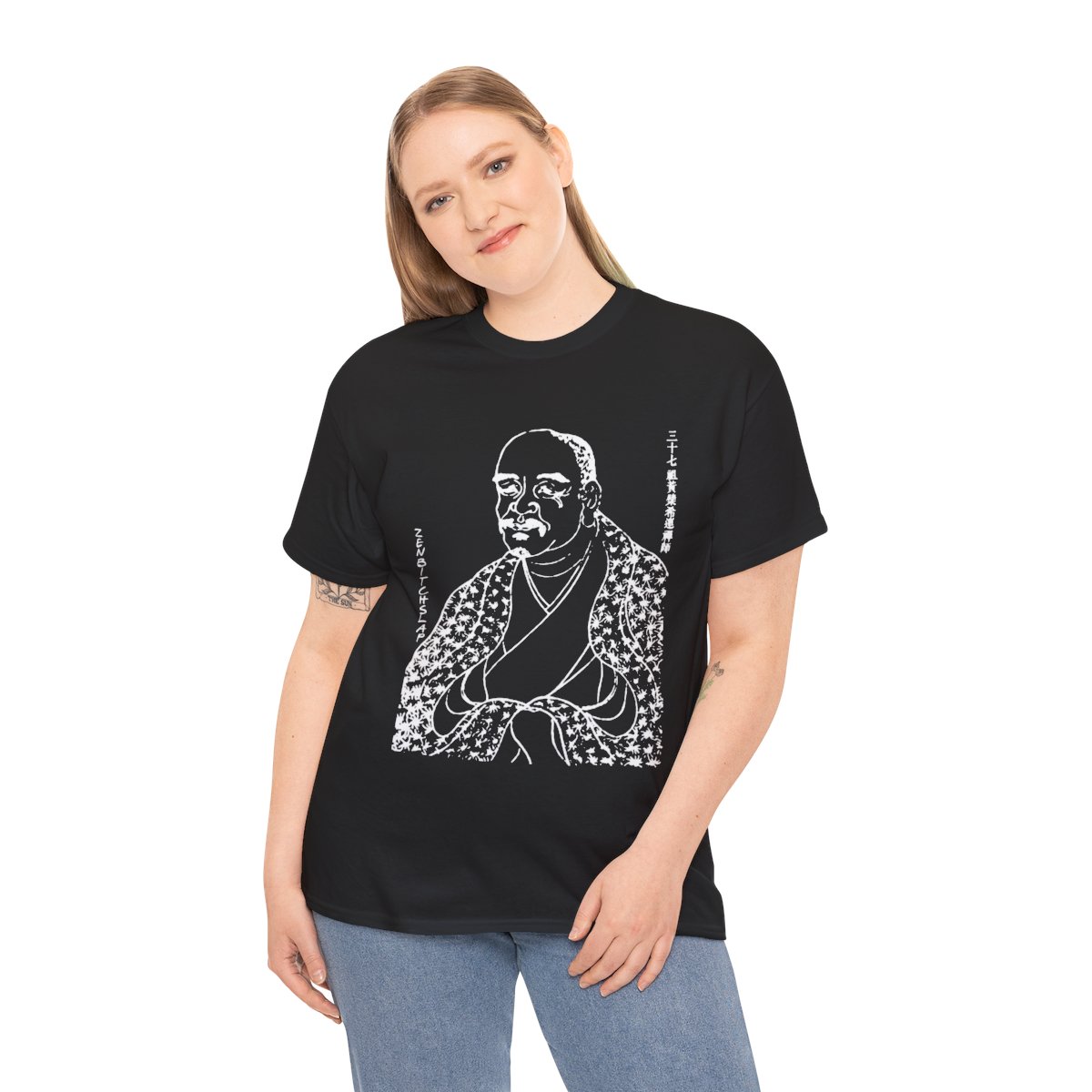 Huang Po Unisex Heavy Cotton Tee : White Ink product thumbnail image