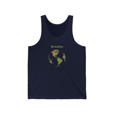 Breathe with the Earth | Unisex Jersey Tank