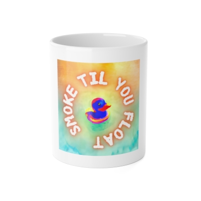 "Smoke til You Float" Ceramic Mug