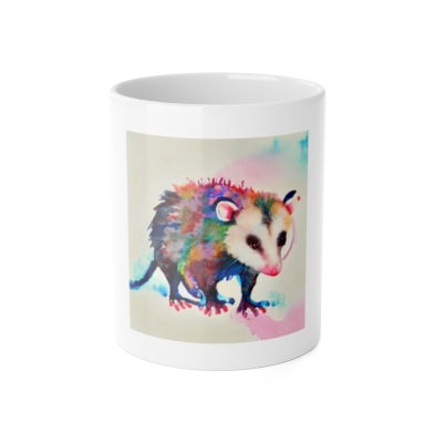 "Mark of the Opossum" Ceramic Mug