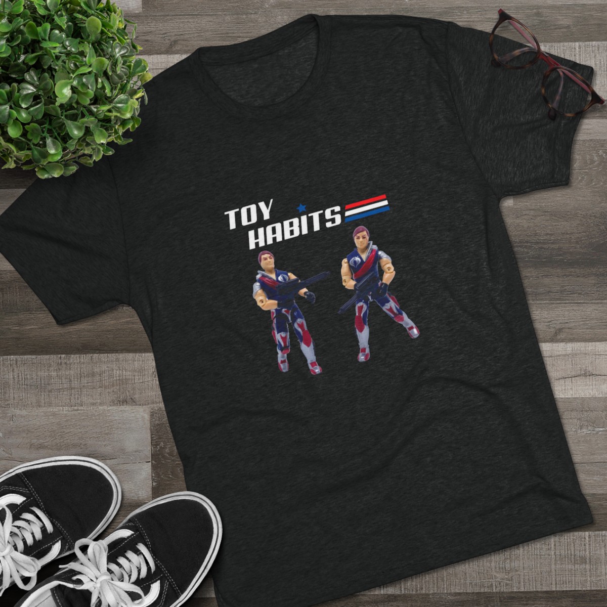 Tomax and Xamot Unisex Tri-Blend Crew Tee product thumbnail image