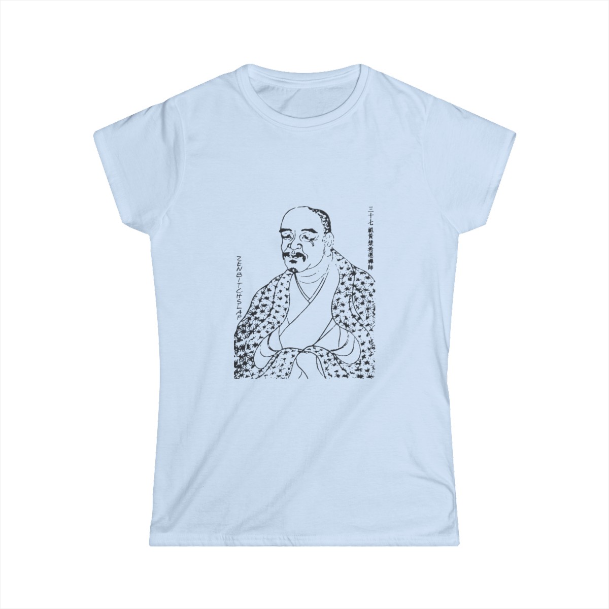 Huang Po - Women's Softstyle Tee: Black Ink product thumbnail image