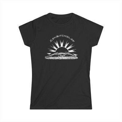 Sun Wave - Women's Softstyle Tee: White Ink