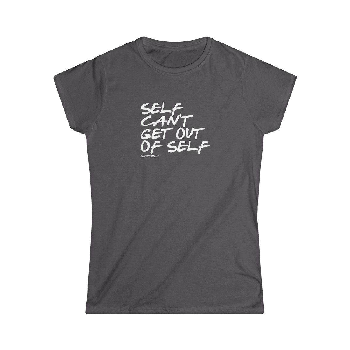 Self Can't... - Women's Softstyle Tee: White Ink product thumbnail image