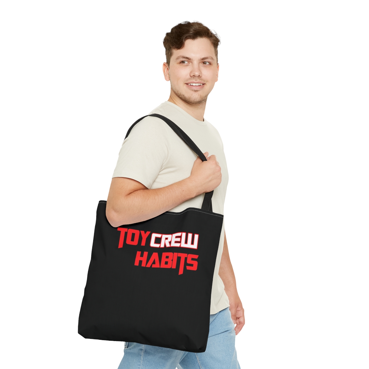 Toy Habits Crew Tote Bag product thumbnail image
