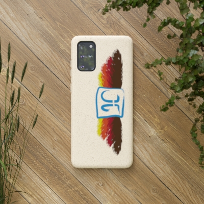 Jeffrey Joslin Feather Logo Biodegradable Phone Cases