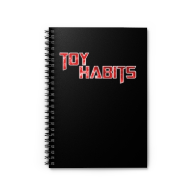 Toy Habits Spiral Notebook - Ruled Line