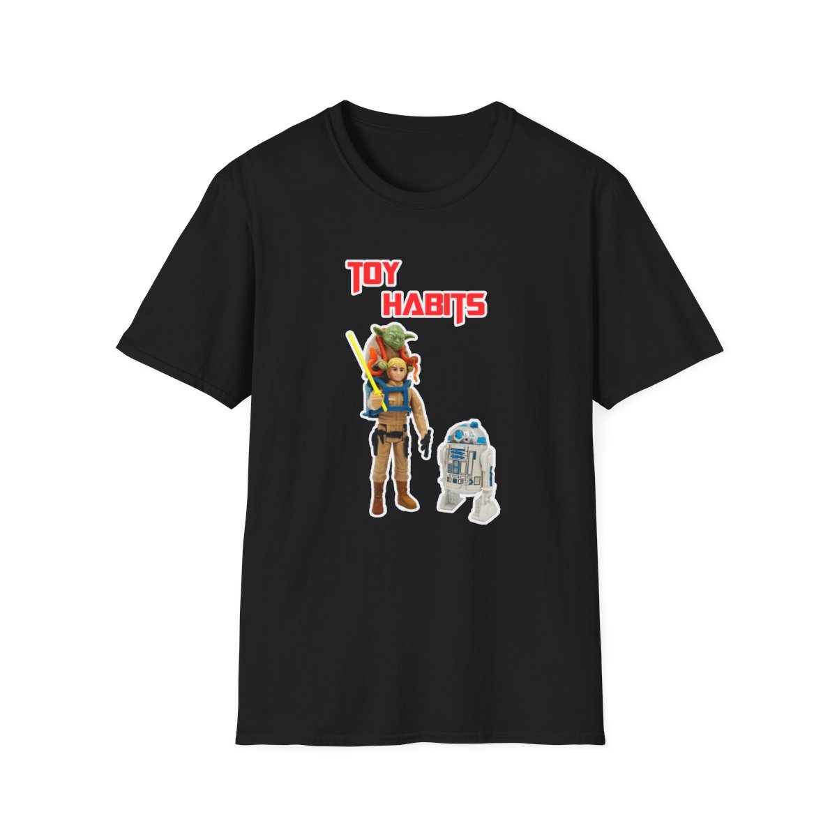 Yoda & Luke Unisex Softstyle T-Shirt US product thumbnail image