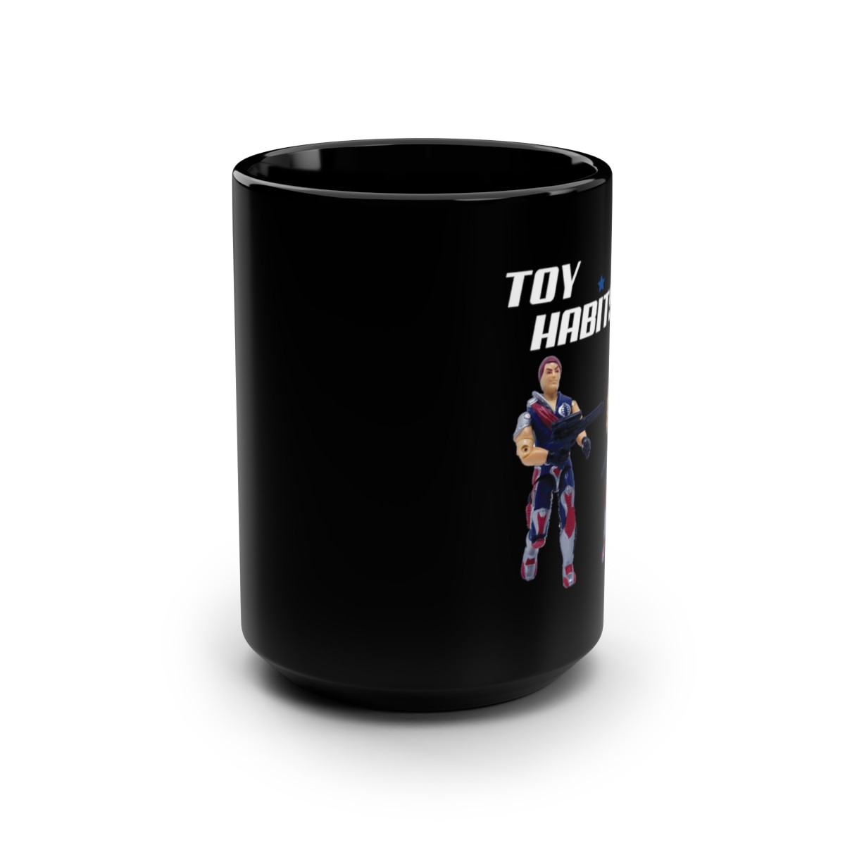 Tomax & Xamot Black Mug, 15oz product thumbnail image