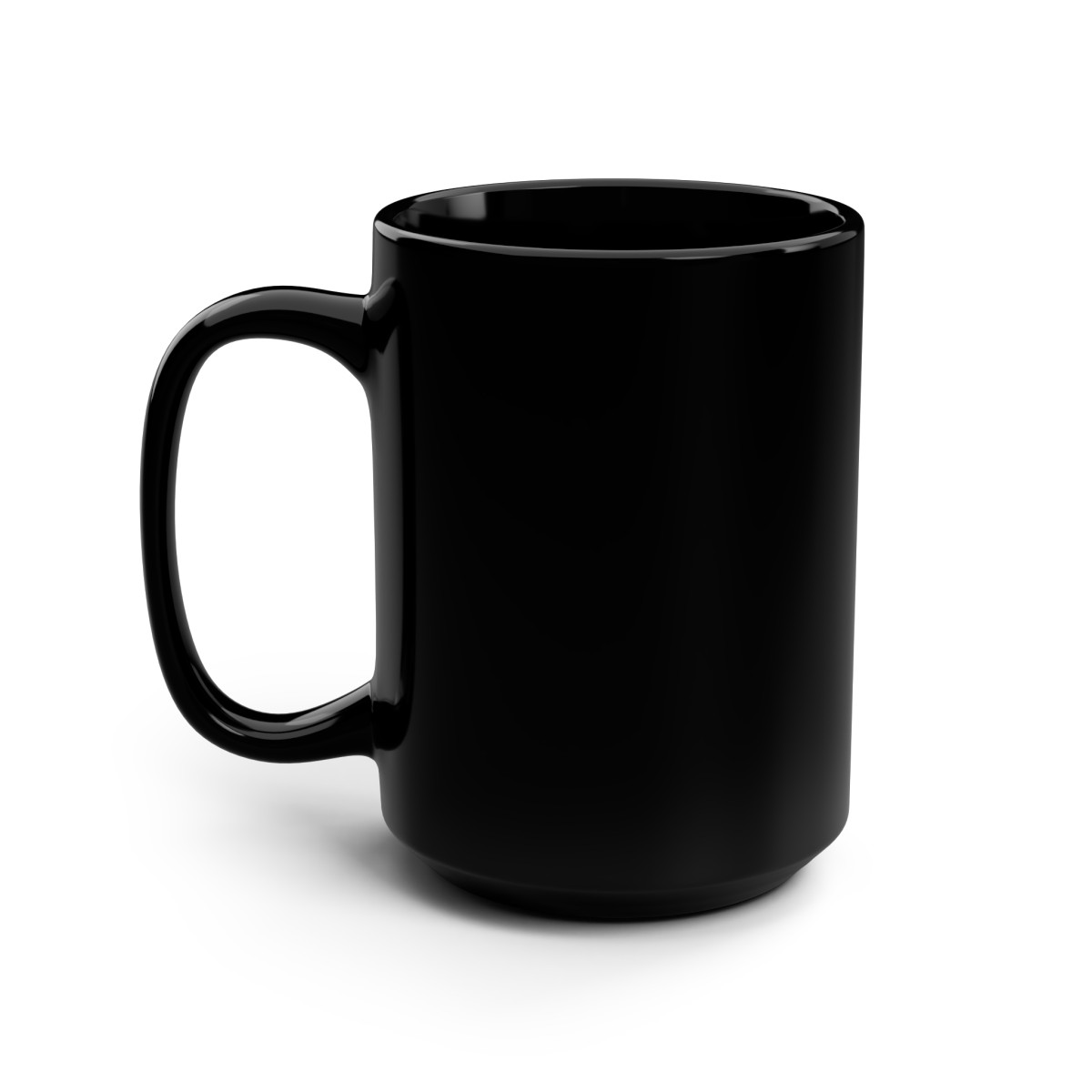Tomax & Xamot Black Mug, 15oz product thumbnail image