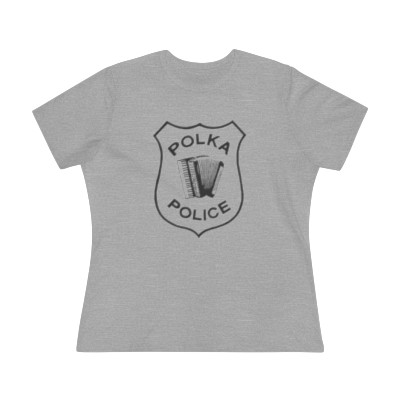Polka Police Badge - Women's Premium Tee