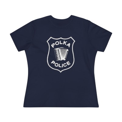 Polka Police Badge - Women's Premium Tee