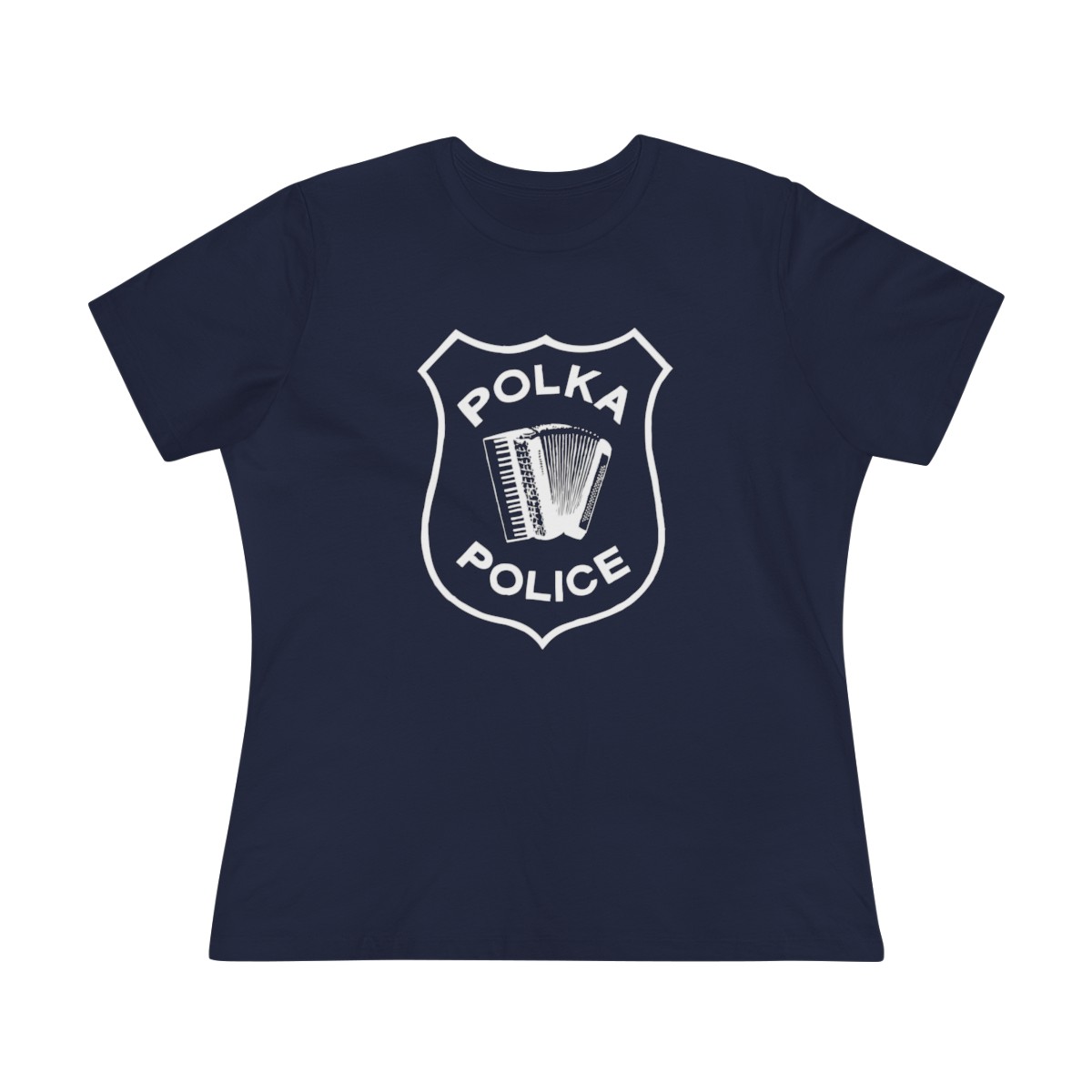 Polka Police Badge - Women's Premium Tee product main image