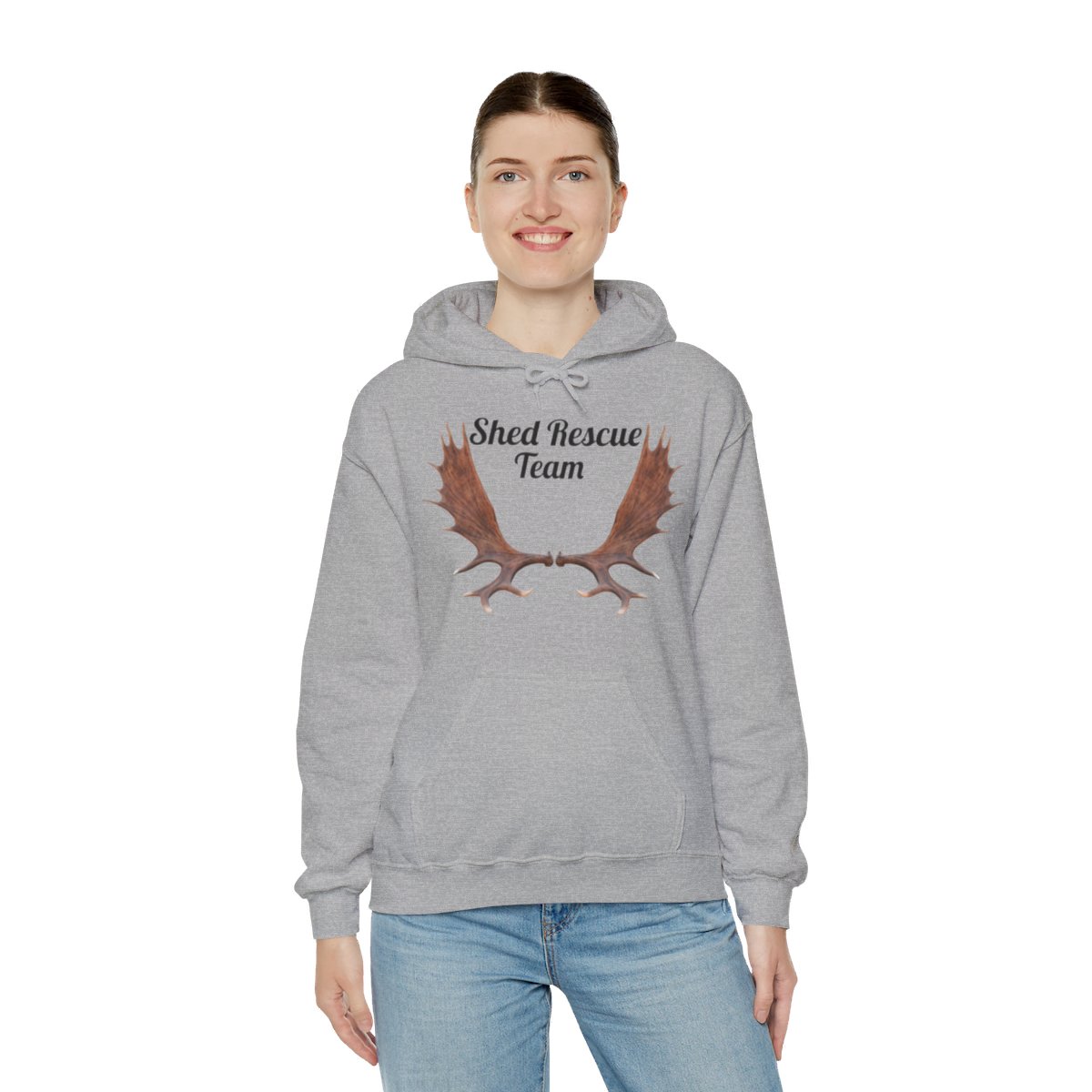 Shed Rescue Team Unisex Heavy Blend™ Hooded Sweatshirt product thumbnail image