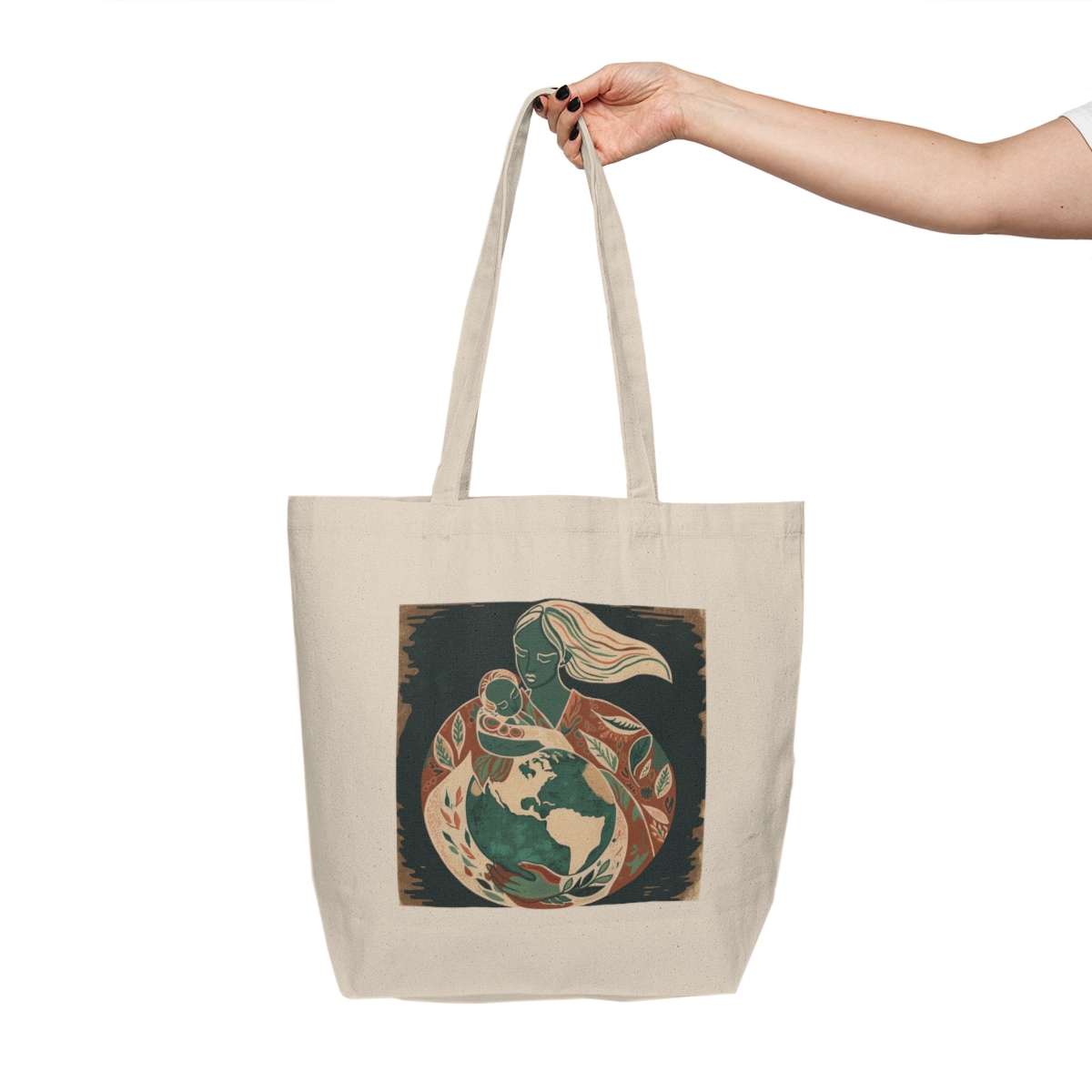 Wombs of the World Foundation Limited Edition Art Collaboration with Olivia Jane Art Tote Bag product thumbnail image