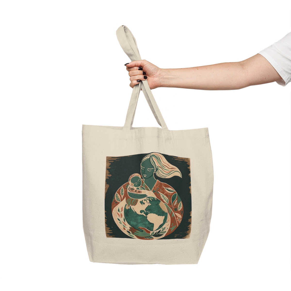 Wombs of the World Foundation Limited Edition Art Collaboration with Olivia Jane Art Tote Bag product thumbnail image