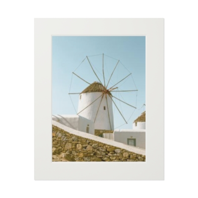 Mykonos Windmill - Fine Art Prints 