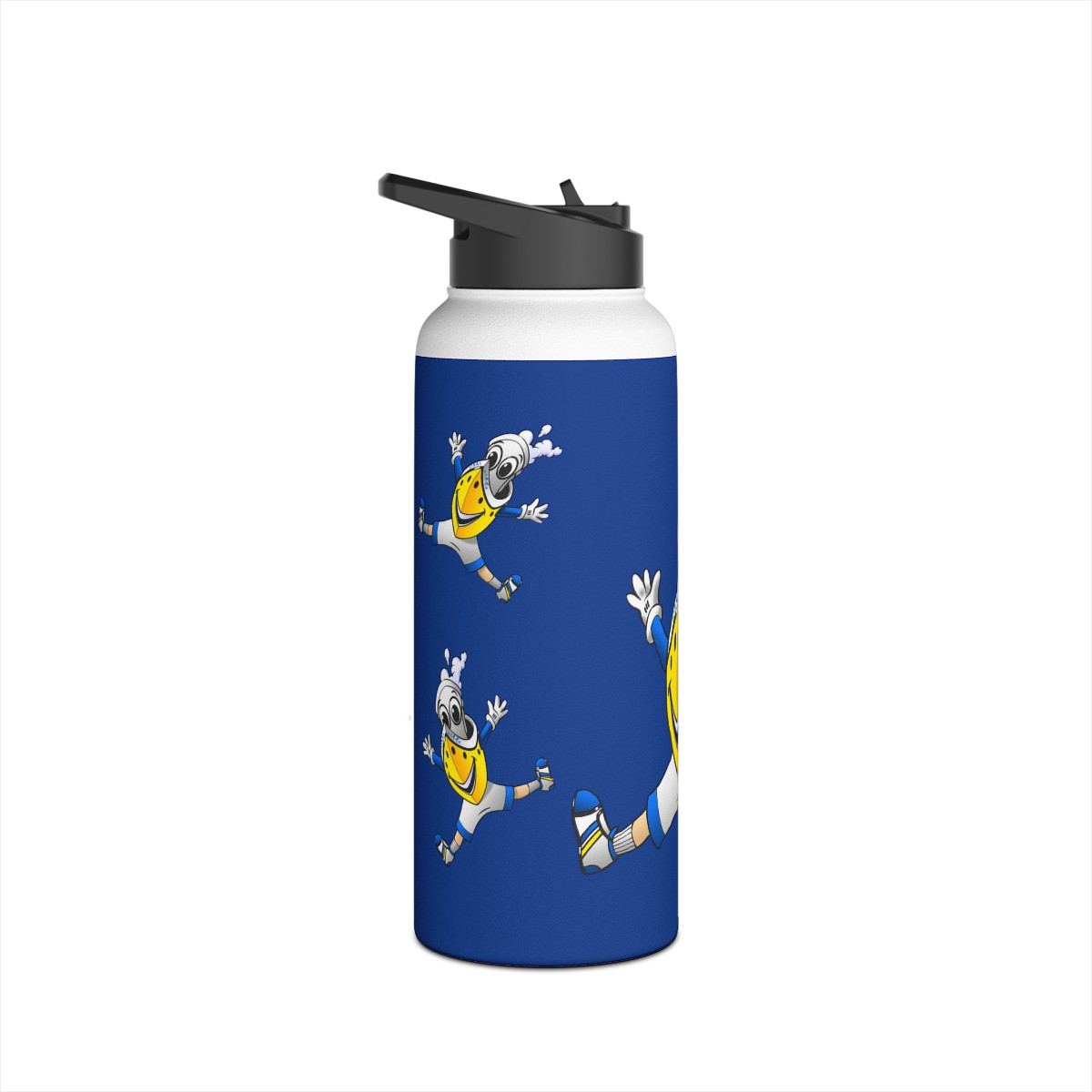 BUDDY CRUISE Stainless Steel BUDDY Blue Water Bottle, Standard Lid product thumbnail image